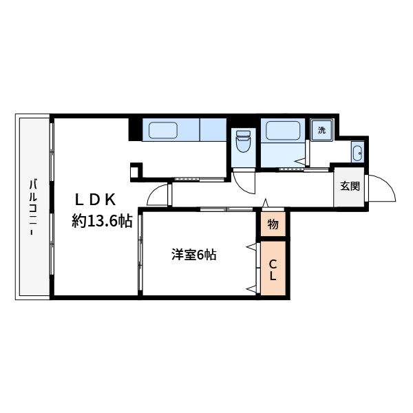 コーポレート船堀 間取り図