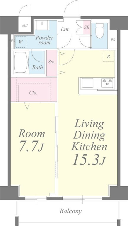 クレシェンテ月島 間取り