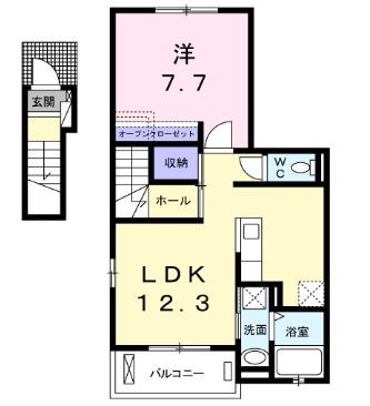 Berry　fields  間取り図