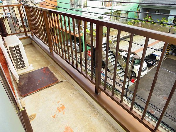 慶ハイム ベランダ