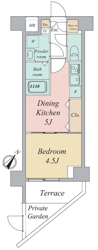 グランカーサ曳舟 間取り図
