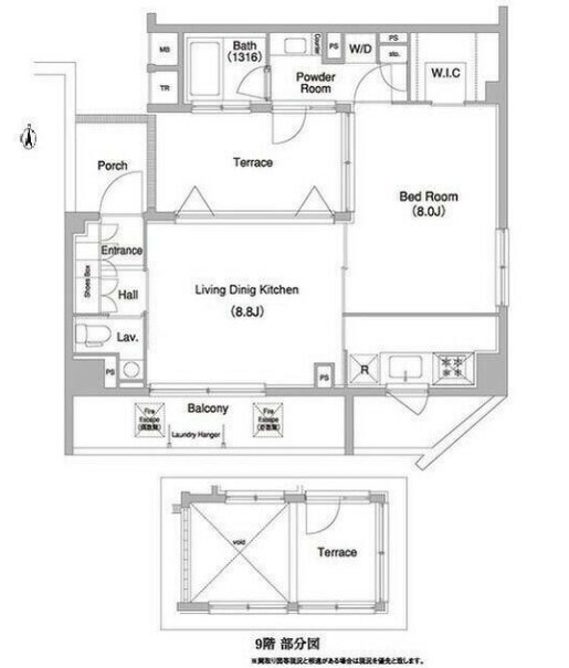 コンフォリア本所吾妻橋 間取り図
