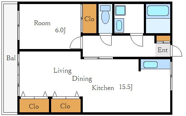 ハイツエレファント 間取り