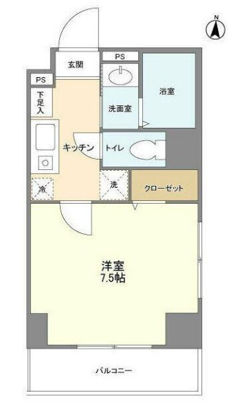 クオーレプロバンス本所 503号室 間取り