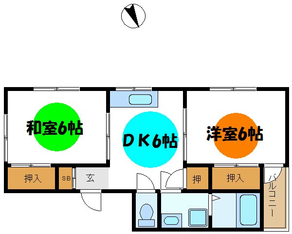 グリーンハイツ 間取り