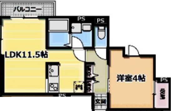 アリビオ五反野  間取り図