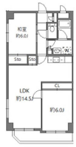 グリーンパーク中川 間取り