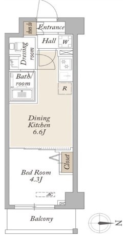 KDXレジデンス梅島  間取り