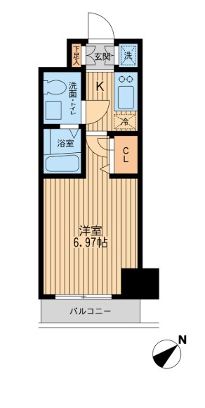 エコロジー潮見レジデンス 間取り