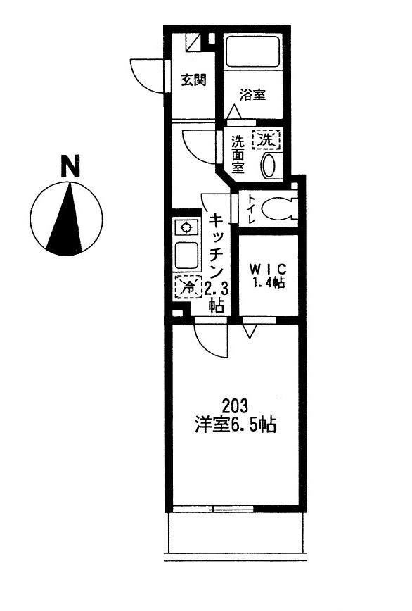 カーサポトロ  間取り