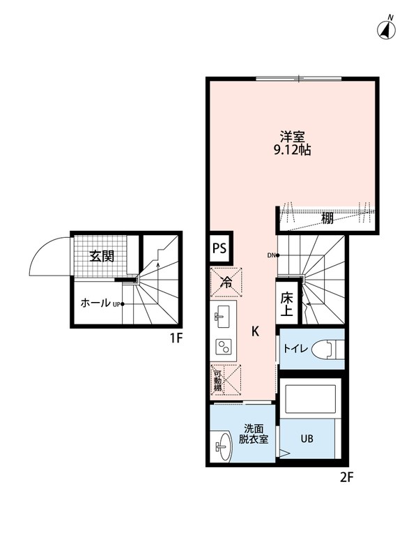 RIOVA北千住 間取り図
