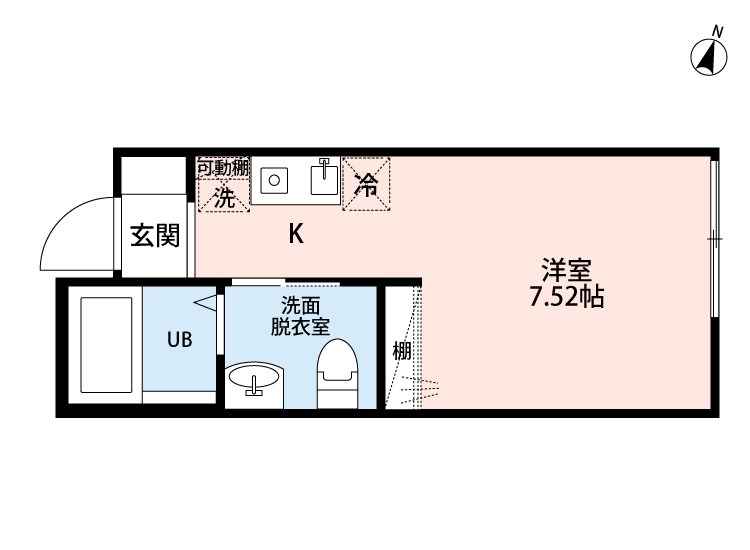 RIOVA北千住 間取り図