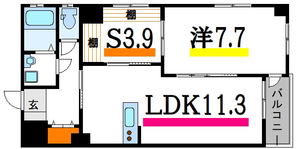 川口ビル 間取り図
