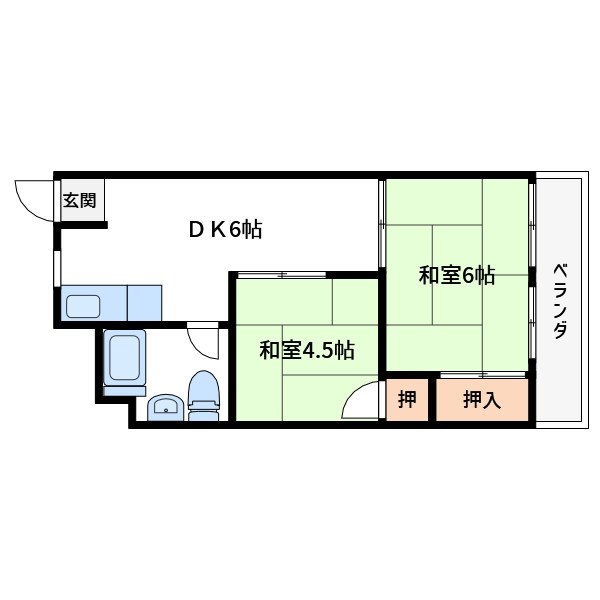 青戸ガーデンハイム 間取り図