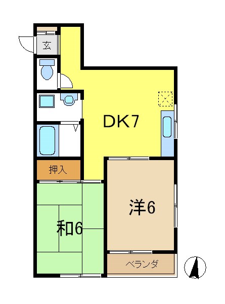 メゾンド・リヴェール 間取り図