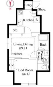 ウッドクレスト荒川レジデンス 間取り