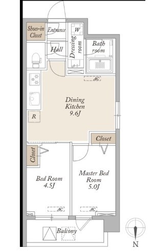KDXレジデンス梅島  間取り図