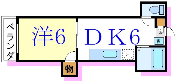 三枝マンション 間取り図