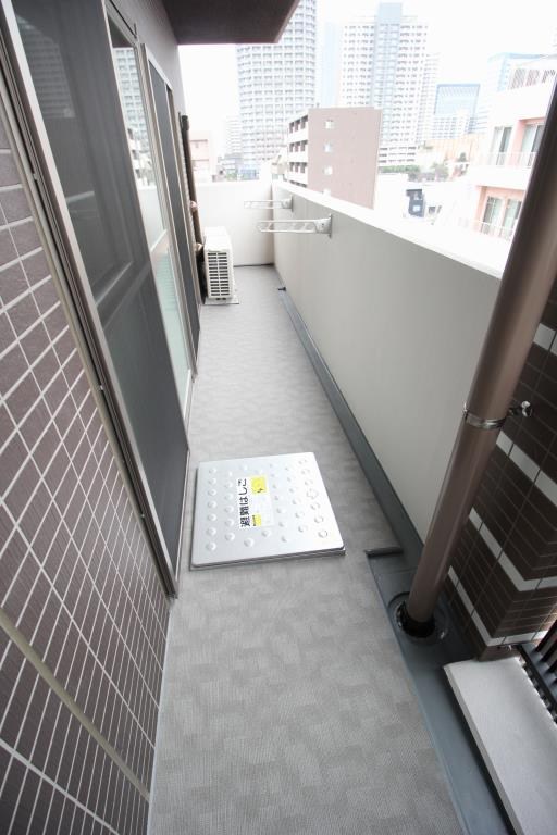 クレシェンテ月島 ベランダ