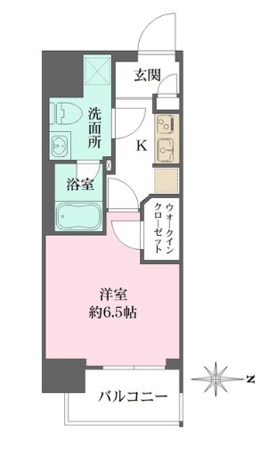エムズイースト亀戸Ⅱ 間取り図