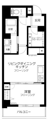 ＣＯＲＥＳ勝どき  間取り