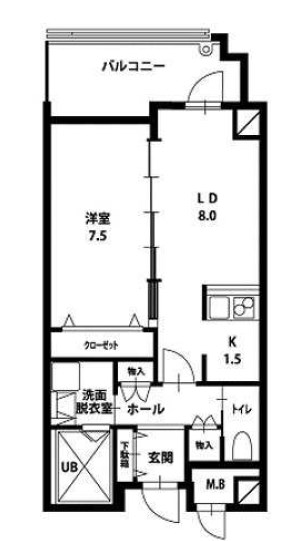 アルバ両国 間取り図