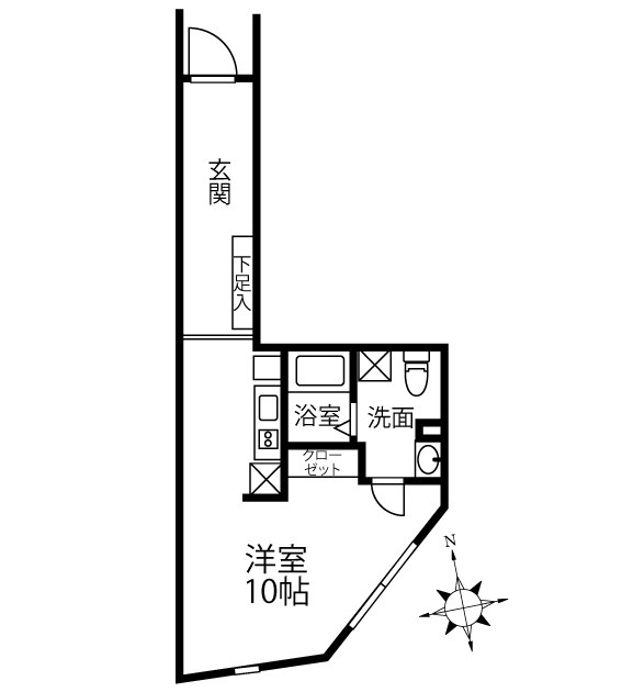 クリオ　ラモード木場公園  間取り図