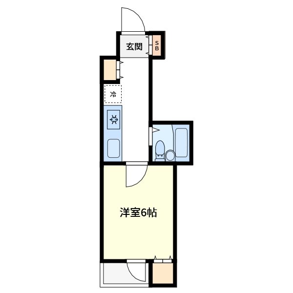 竹山ビル弐番館  間取り
