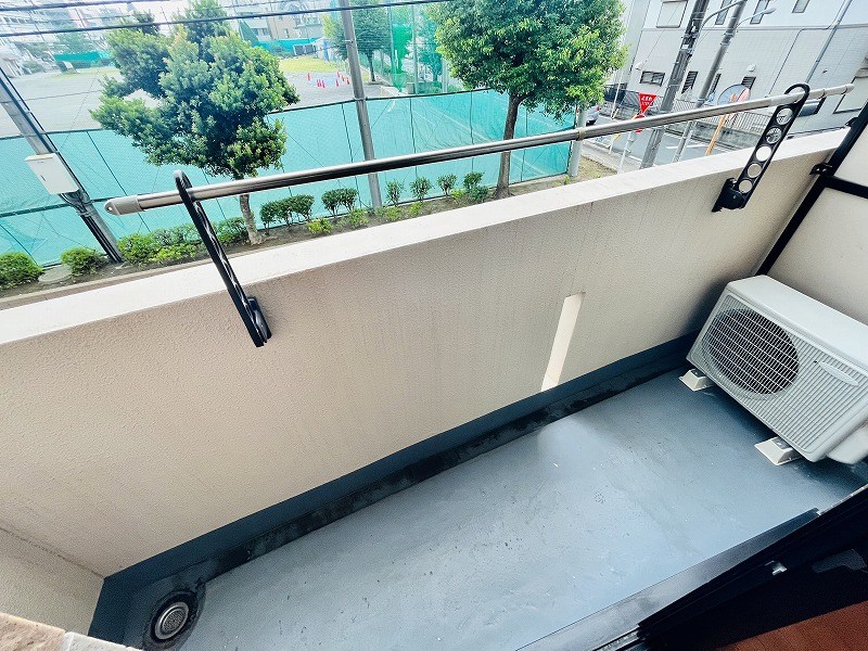 シャンテマキ ベランダ