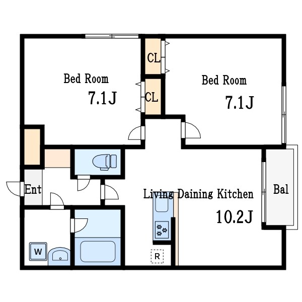 GRAN PASEO船堀 間取り図