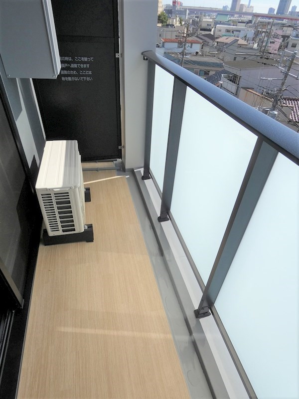 GENOVIA五反野　skygarden  ベランダ