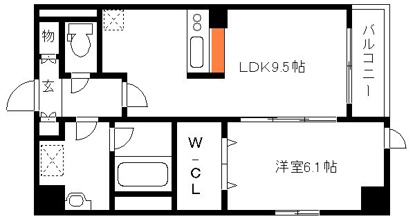メゾンアルシュ 間取り図