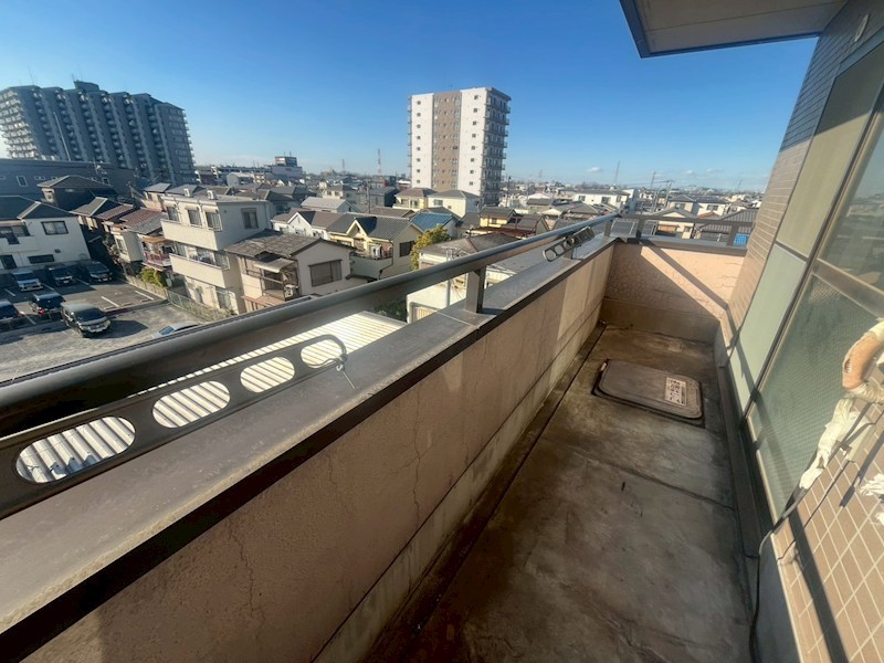 江藤マンション ベランダ