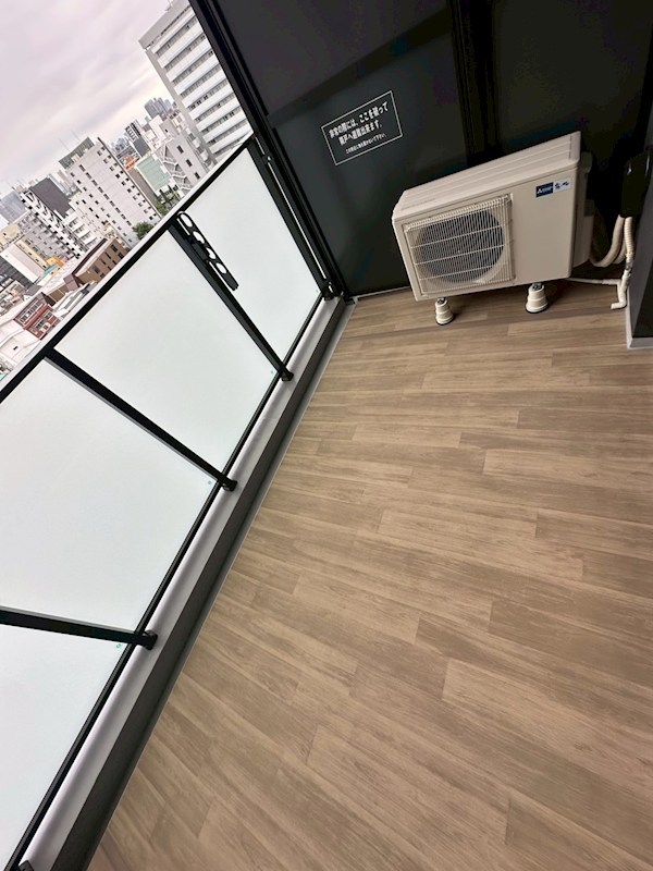 ザ・パークハビオ北千住 ベランダ