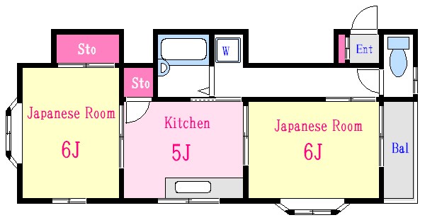 三枝マンション 間取り図
