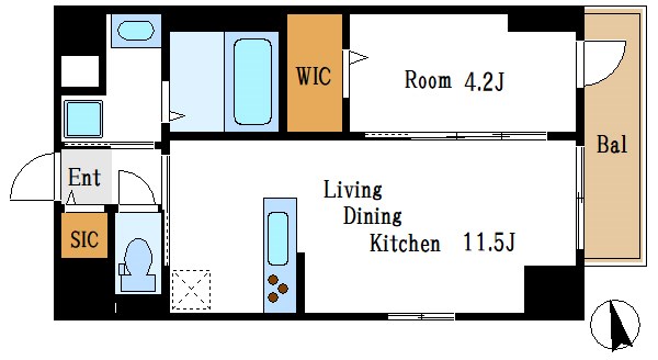 Blue Forest  間取り図