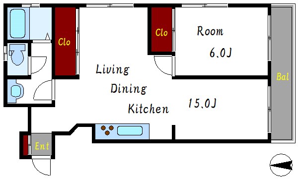 セイワ東陽マンション  間取り図