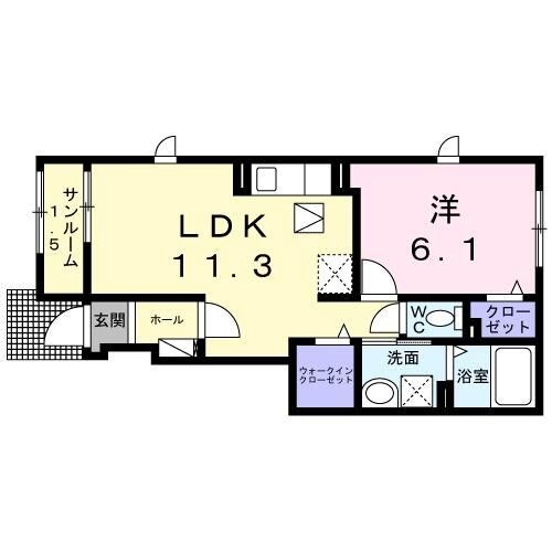 メゾンドボヌール 間取り
