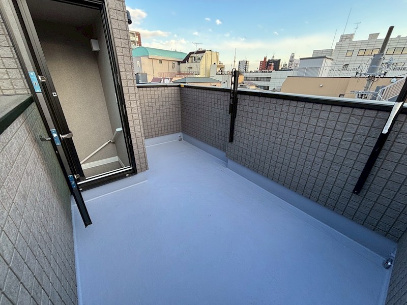 西日暮里6丁目戸建 ベランダ