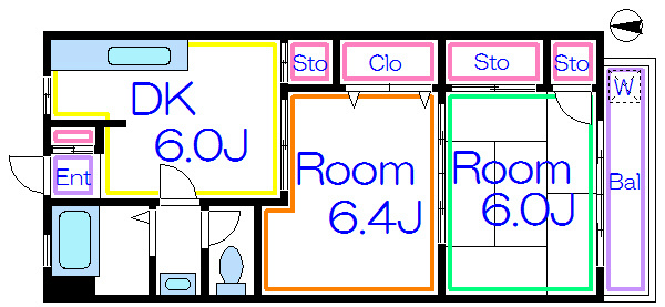 大山ビル 間取り図