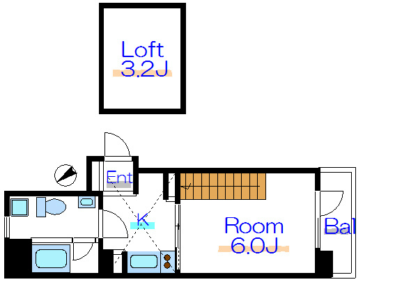アビタシオン西日暮里         間取り