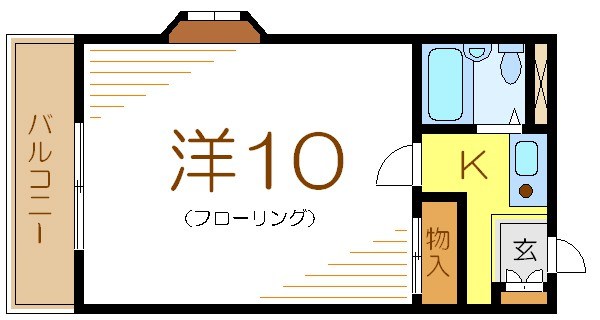 第３ウライコーポ 間取り図