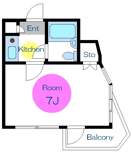 石塚ハイツ  間取り