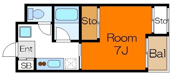エクセル西新井 間取り図