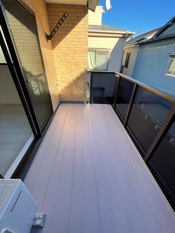 大島7丁目貸家 ベランダ