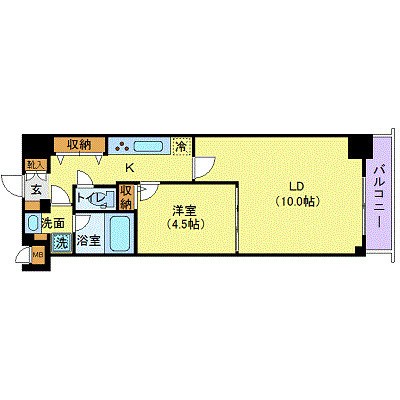 ミェーレ日本橋  間取り