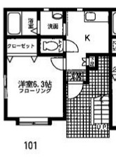 ベルUハイム 間取り