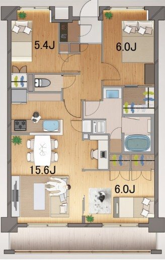 ステラメゾン田端 間取り図