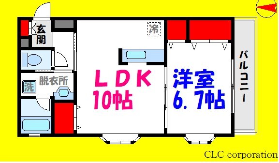 コーポ中葛西 間取り