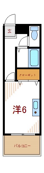 ラウンドエイト第1 間取り図